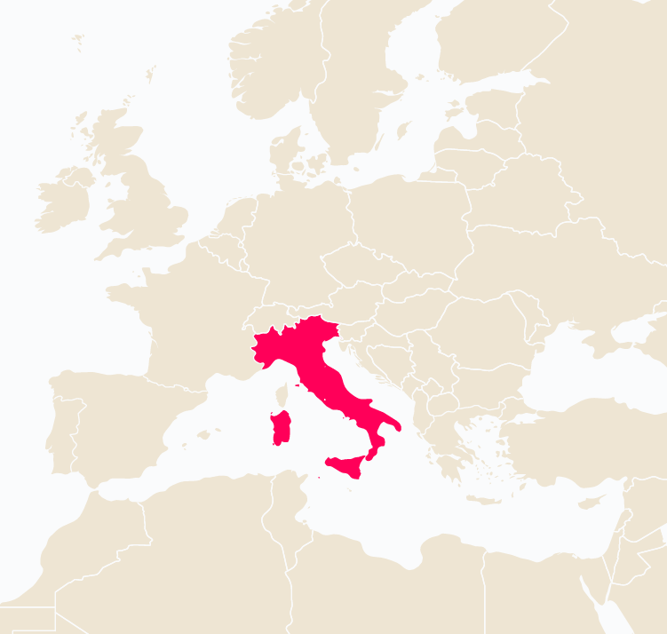 Op unieke vakantie naar Italië