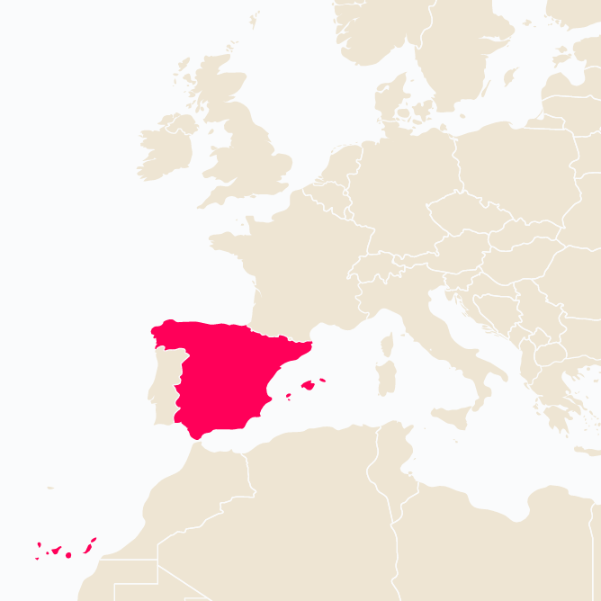 Op unieke vakantie naar Spanje