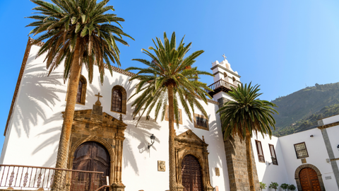 Wit kerkje in Garachico, Tenerife