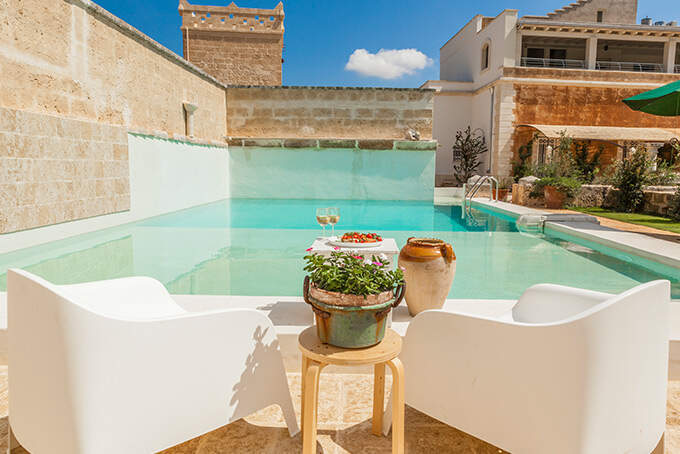 Vakantie B&B zwembad